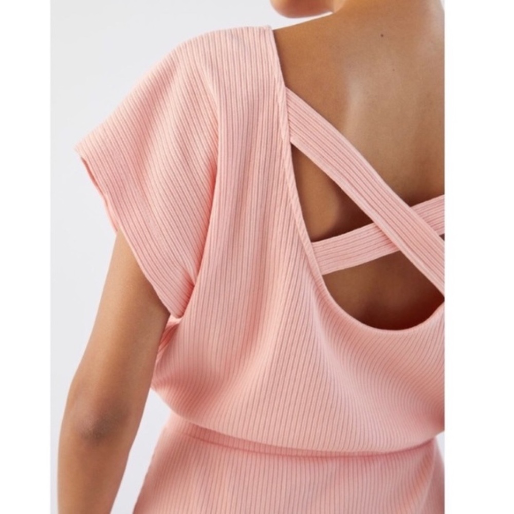 Daily Practice by Anthropologie Dolman-Sleeved Maxi Dress (XS) Pink/Rose NWT